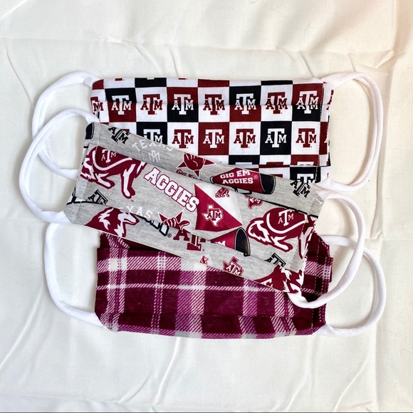 Face Mask Bundle : Texas A&M or UT - Picture 1 of 4
